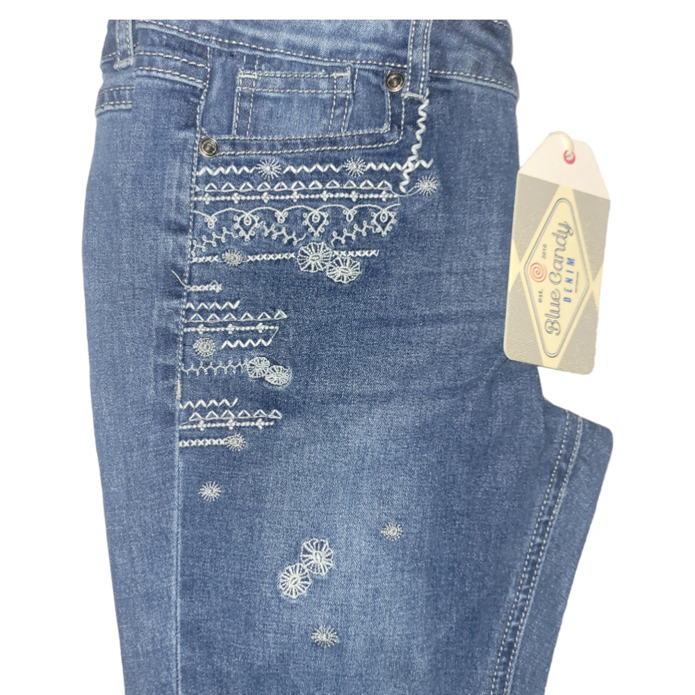Girl's Blue Candy Jeans Size 12 - Picture 1 of 6